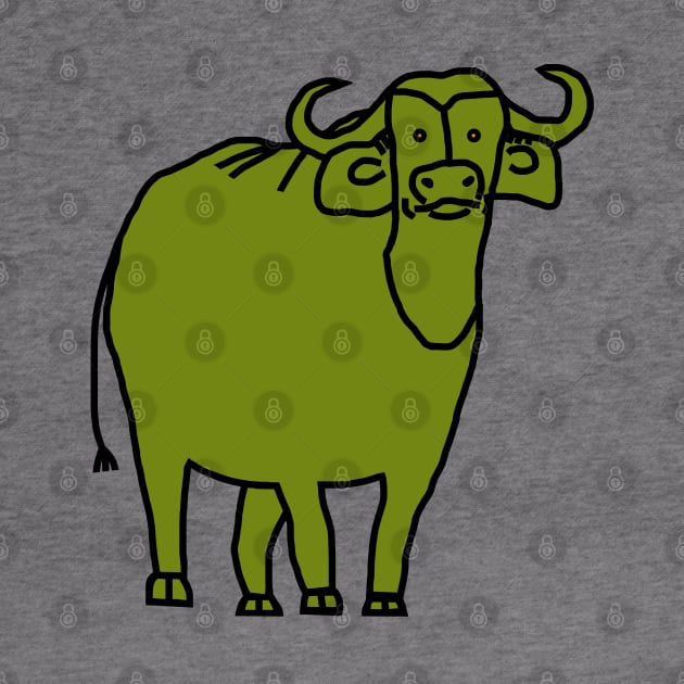 Green Ox by ellenhenryart